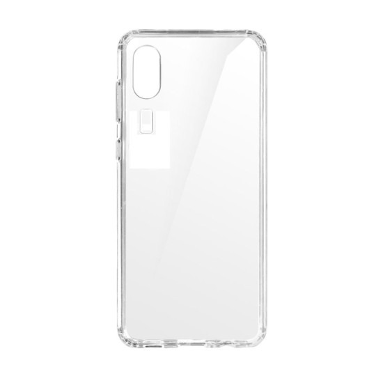 Capa de Silicone Macio para Samsung Galaxy A02 Core Transparente